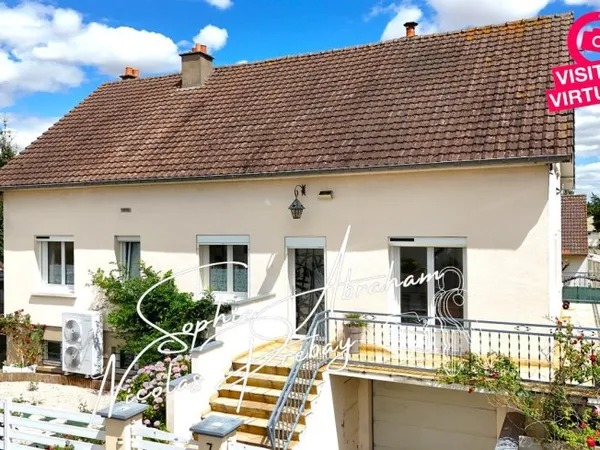 Maison, 6 chambres, sur sous-sol total avec jardin clos