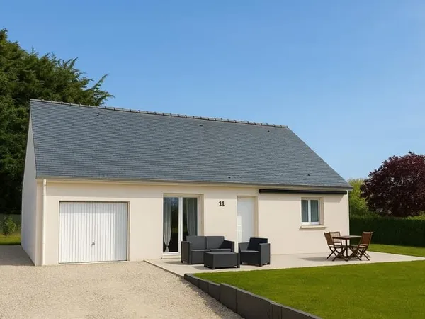 Maison Plain pied 3 chambres 75m²