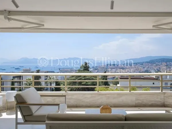 Cannes Californie - Superbe appartement 5 pièces vue Mer