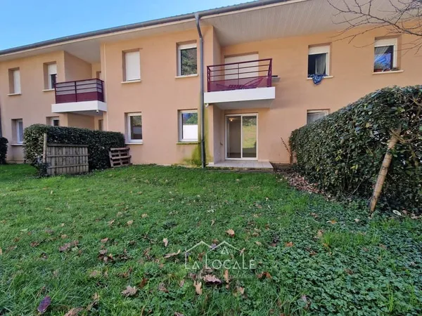 Appartement T2 avec terrasse et jardin Résidence sécurisée