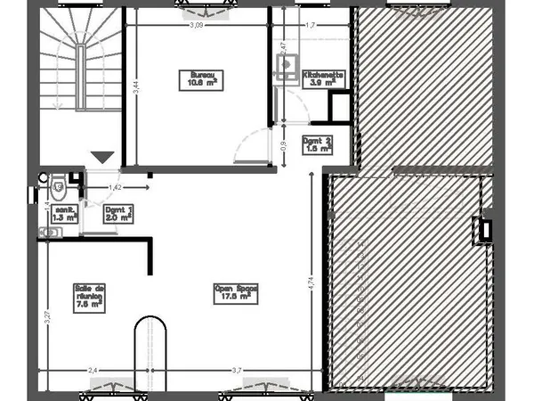 Location local professionnel