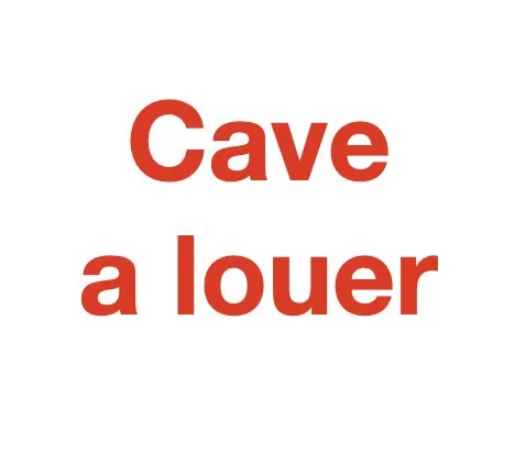 Loue cave 6m² Vincennes