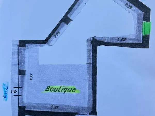 Local commercial 43 m²