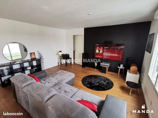 Chambre 4 pièces 13 m²