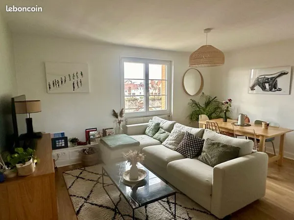 Appartement F3 meublé Montchapet / centre