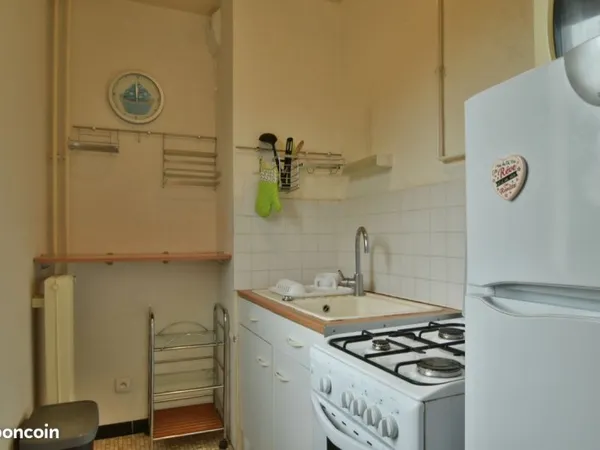 Joli appartement F1 meublé très bien équipé