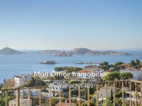 Référence : 6409-NGU - Maison au Roucas Blanc avec vue mer - calme absolu - Piscine et studio indépe