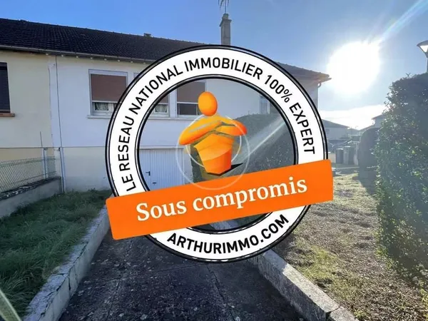Maison semi-mitoyenne secteur Tergnier