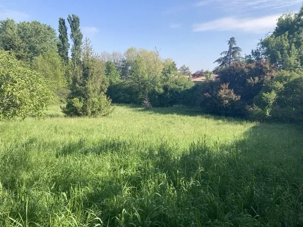 Rarissime ! Grande parcelle de terrain à bâtir dans un cadre