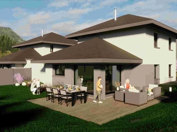 AV250311_Projet de construction d'une maison 107 m² avec terrain à DOUSSARD (74)