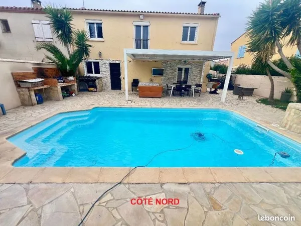VENTE BELLE VILLA 154m2 6 PIECES AVEC PISCINE 375.000,00