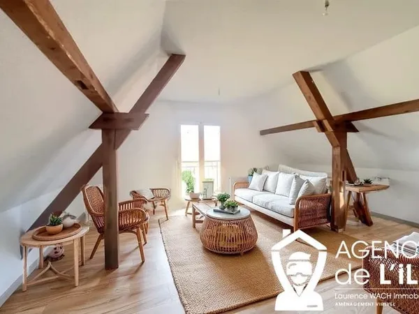 À vendre à Bootzheim Appartement 3 pièces de 50 m2 (67 au