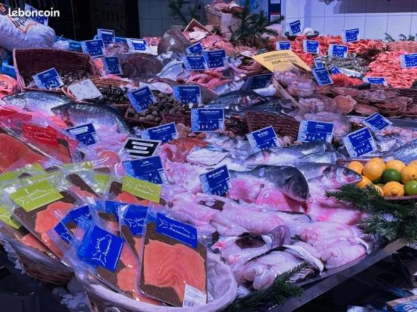 Vend fond poissonnerie