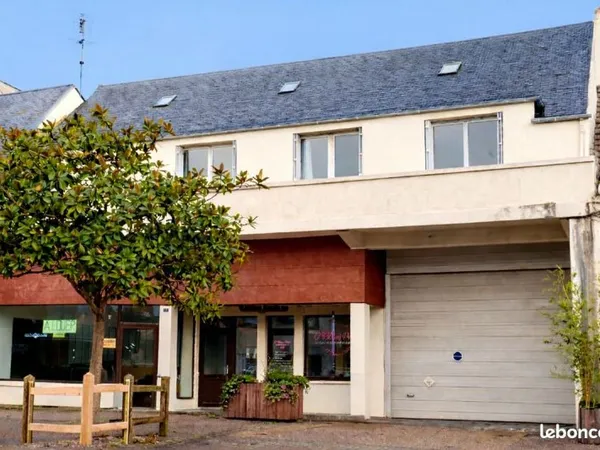 Ensemble appartement + 2 locaux commerciaux