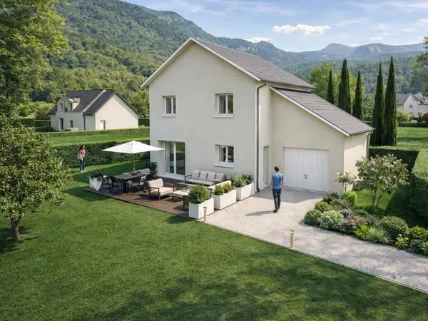 Maison neuve + Terrain à Curienne