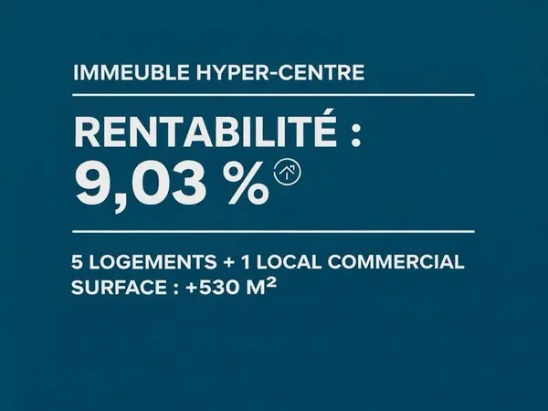 Immeuble 1 pièce 530 m²