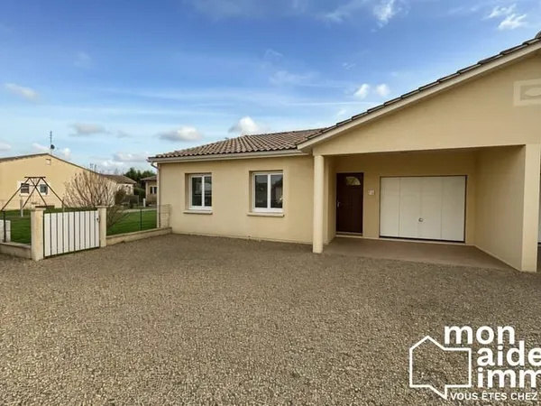 Maison 100m² plain-pied 3 chambres