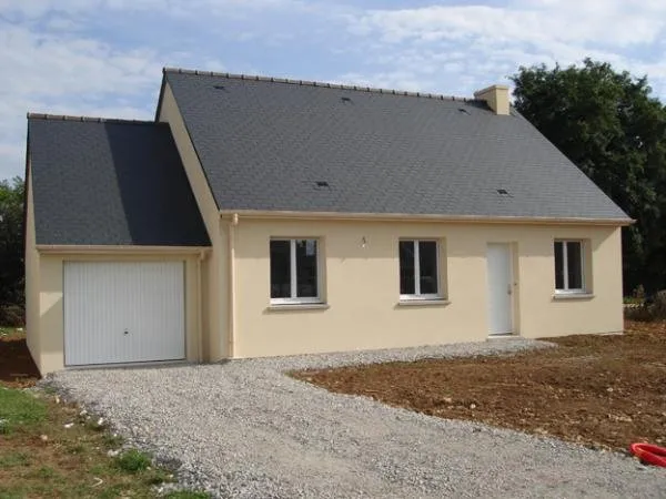 Vivez Tout de Plain-Pied 2 chambres idéalement situé au Coeur du Bourg de Trémeven
