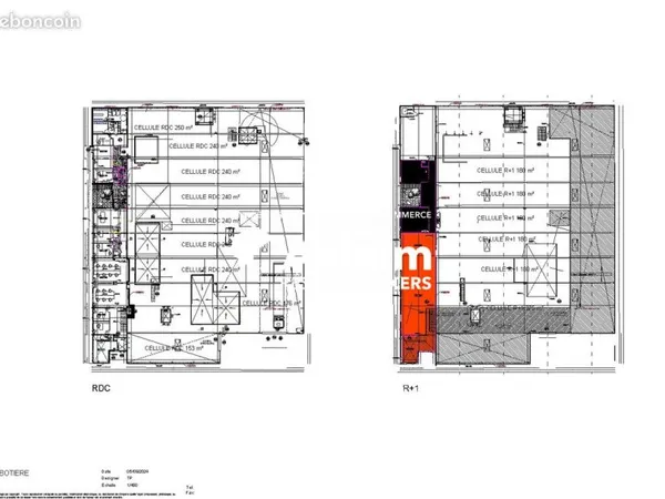 Local 420 m² Saint-Herblain