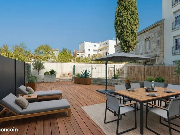 Appartement 4 pièces 95m² avec grande terrasse 60m²
