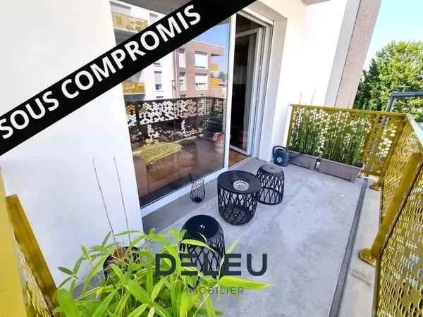APPARTEMENT TYPE 2, 46 m², BALCON, PARKING