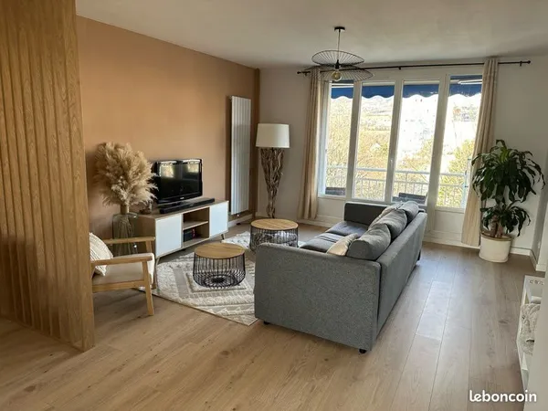 Appartement Pont-de-Claix 74m2 renové, Clim