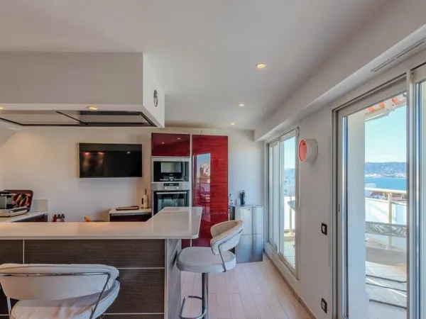 TOIT TERRASSE VUE MER