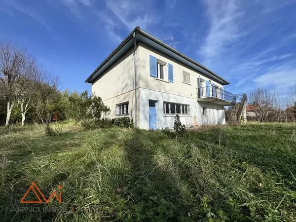 GAILLAC GRANDE MAISON EN R+ 1 - 4 CHAMBRES ET CAVE DE 150M2 SUR TERRAIN DE + 3000M2