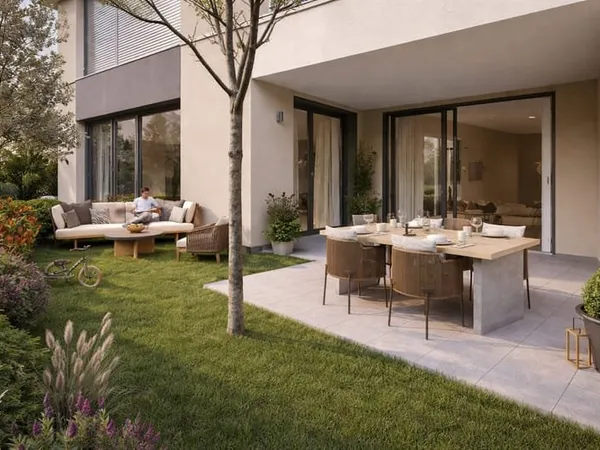 PUYRICARD MAGNIFIQUE T3 79m² + TERRASSE 23m² + JARDIN 57m²