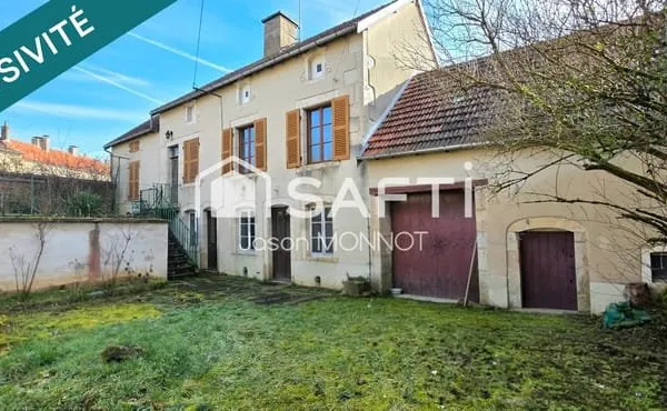 Maison en pierre de Bourgogne  210 m²  Fort potentiel  Environnement calme