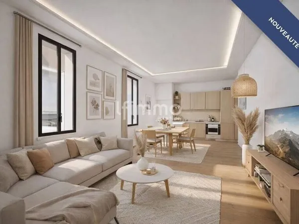 Appartement 3 pièces 63 m²