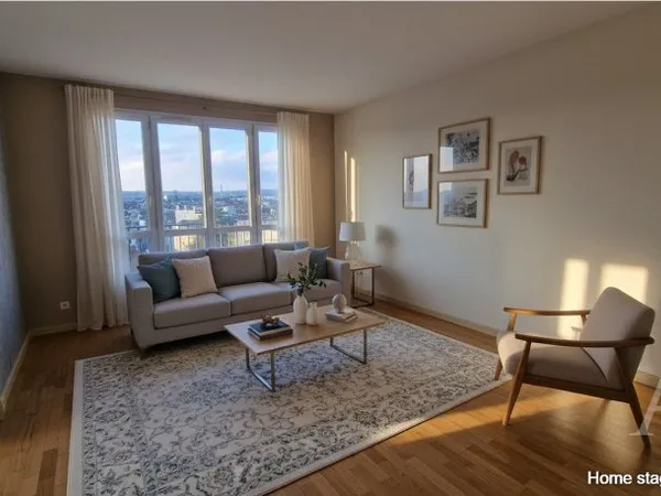 Appartement Mantes La Jolie 3 pièces 2 chambres avec parking et cave