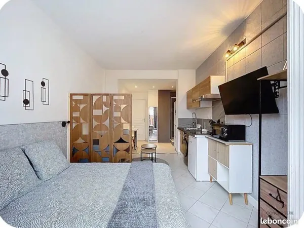 Superbe studio meublé Cannes Centre-ville 20m2