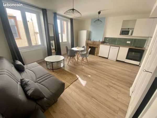 Meublé 1 pièce 26 m²