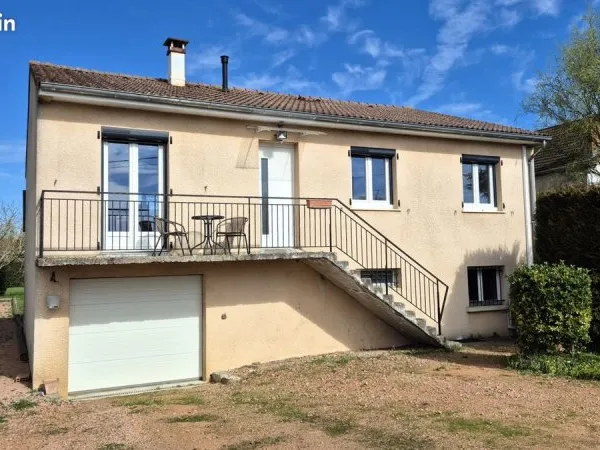 Maison familiale de 130m² habitables , 4 chambres+bureau, terrain de 1350m², séjour traversant 43m²