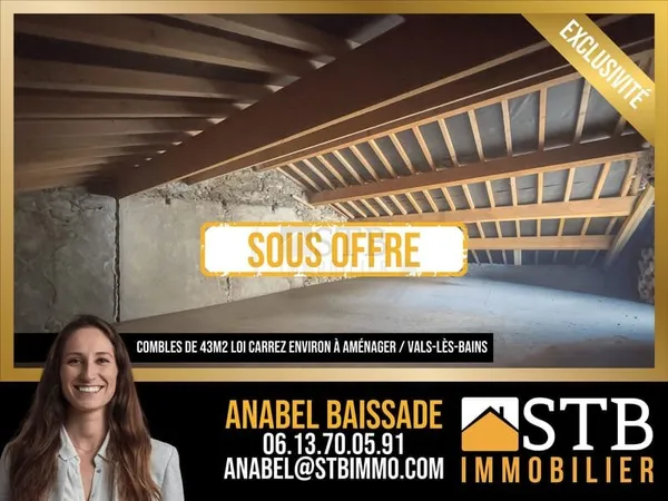À vendre - STB Immobilier - plateau à aménager dernier é