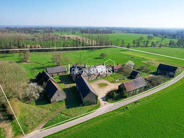 CEAUCE : Manoir de caractère avec parc arboré, Propriété d'exception au coeur de la nature