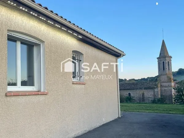 Jolie villa de 160m2 avec Piscine et vue imprenable de la campagne du Tarn-et-Garonne
