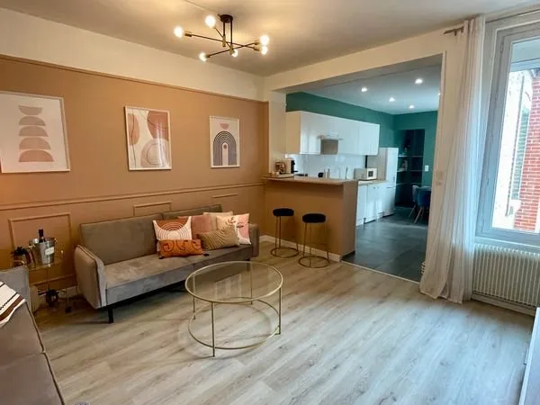 Appartement Meublé à Louer - Avenue Jean Jaurès - Disponible au 1er mai