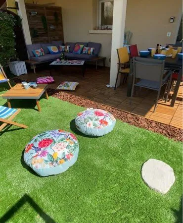 Au calme 3 chambres jardin 45 M2