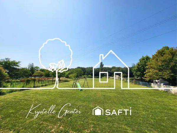 Terrain constructible de 850m² hors lotissement