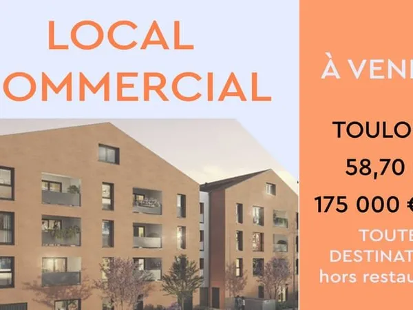 Local de 58 m2 à Toulouse