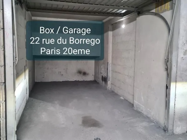 Location Box / Garage - Rue du Borrego, Paris 20eme