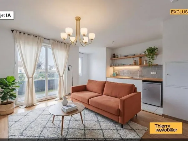 Appartement 2 pièces 40 m²