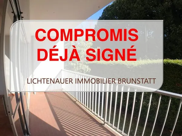 ** COMPROMIS DÉJÀ SIGNÉ POUR CET APPARTEMENT **
