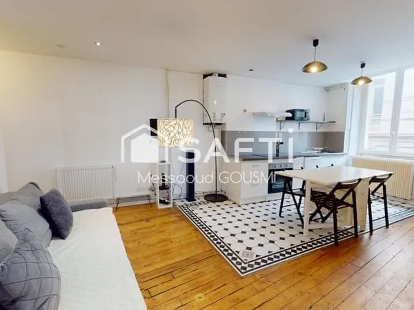 Charmant T3 de 58 m² dans petite copropriété