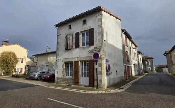 Ensemble immobilier (Maison habitable + Maison à rénover + Terrain constructible)