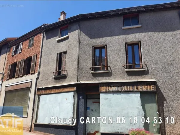 Maison village commerce appartement investisseur potentiel travaux
