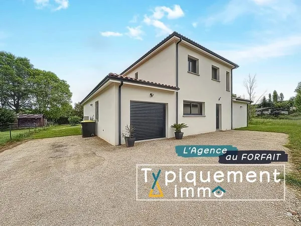 VILLA T6 153m² AVEC GARAGE SUR TERRAIN 1050m²