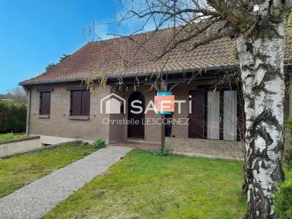 Maison individuelle, semi plain-pied, ss vis à vis